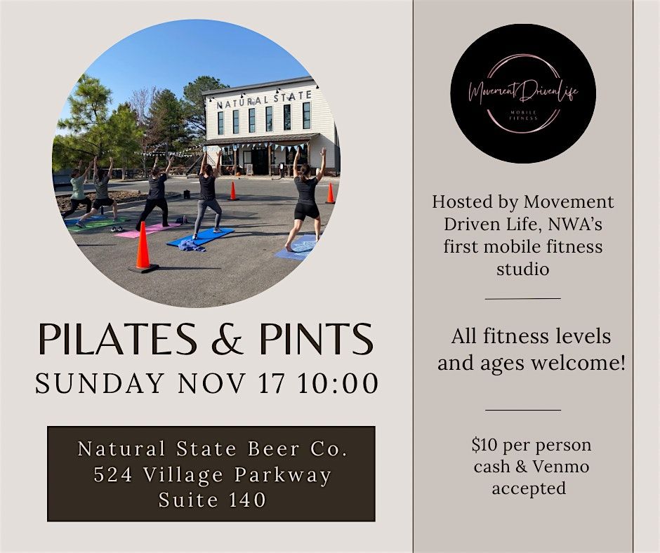 Pilates & Pints at Natural State Beer Co.