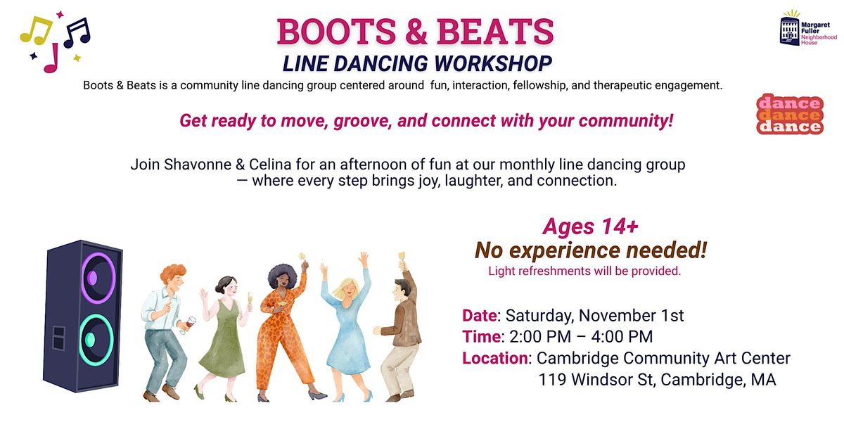 Beats and Boots Line Dancing Workshop