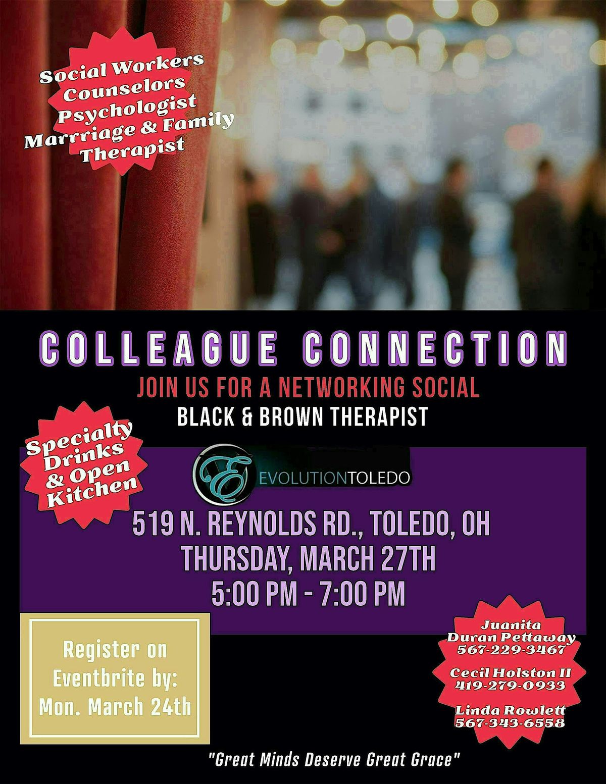 Networking Social for Black & Brown Therapist