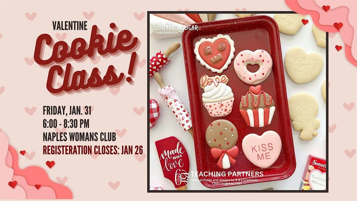 Valentine Sweet Treat -  Cookie Decorating Class