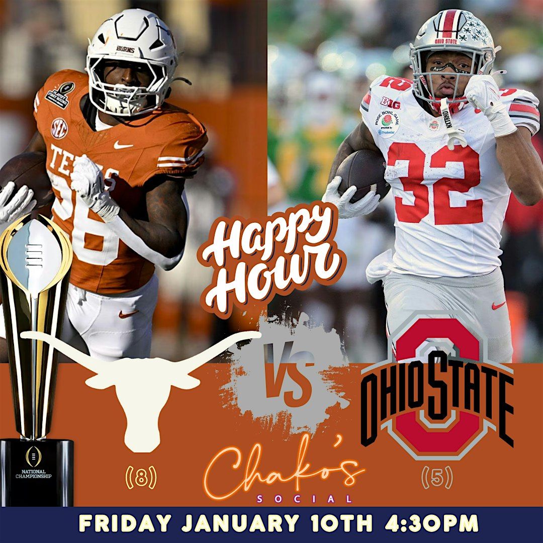 Texas vs. Ohio State: College Football Happy Hour - PLAYOFF GAME!