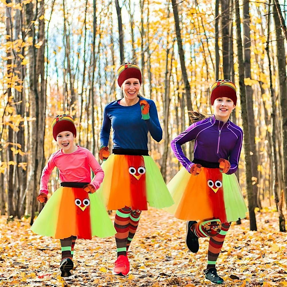 Volunteers for Thanksgiving Outdoor Games, in costume
