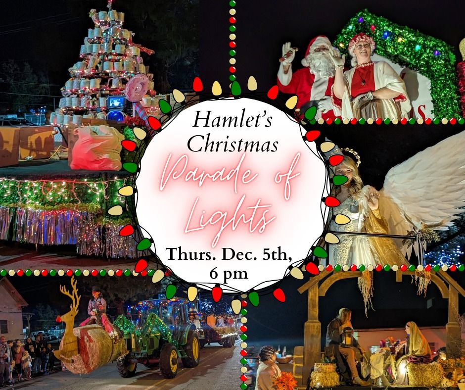 Hamlet's Christmas Parade of Lights