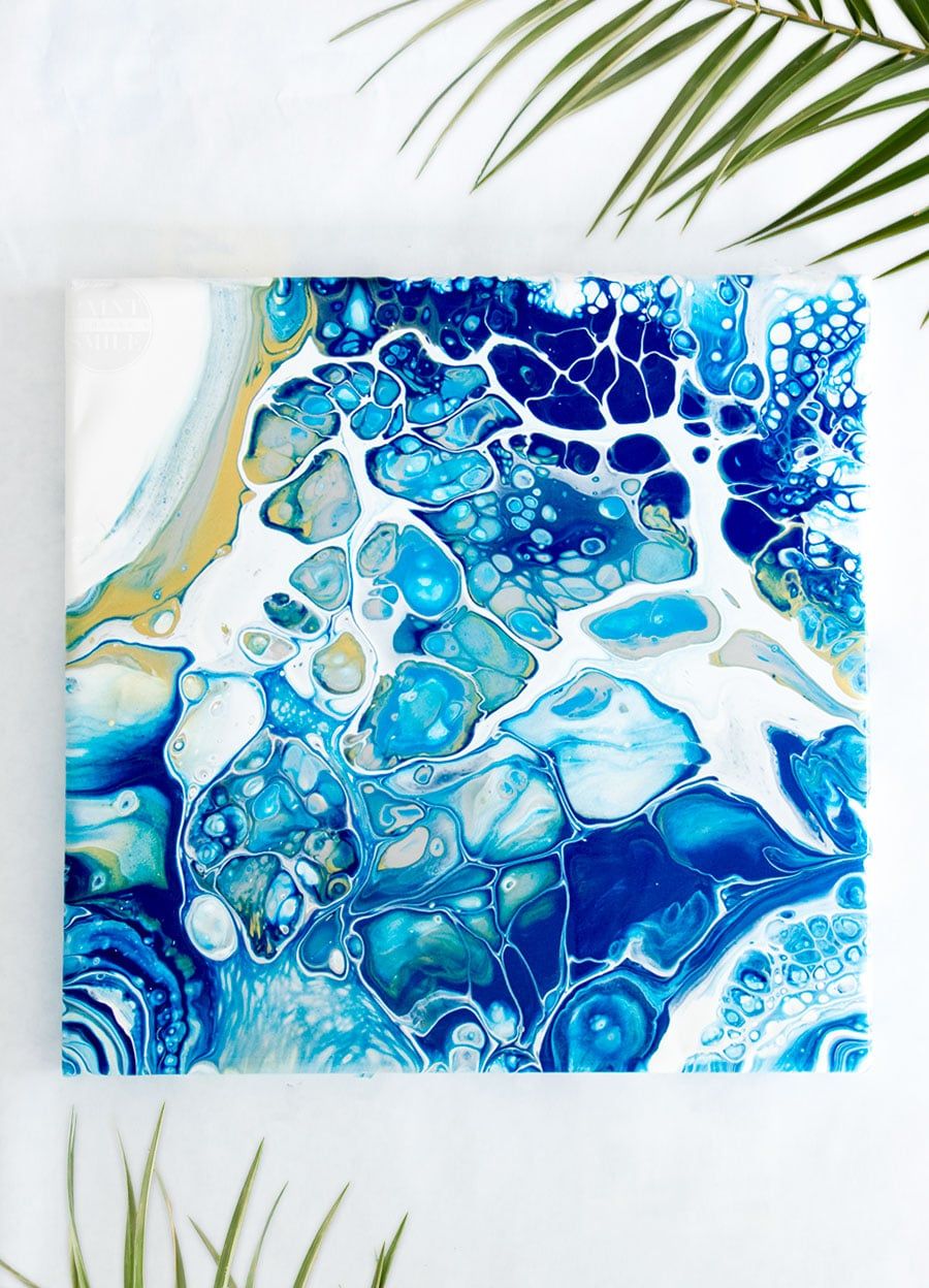 Initiation \u00e0 l'acrylique Pouring  Samedi 12 avril 10h30 