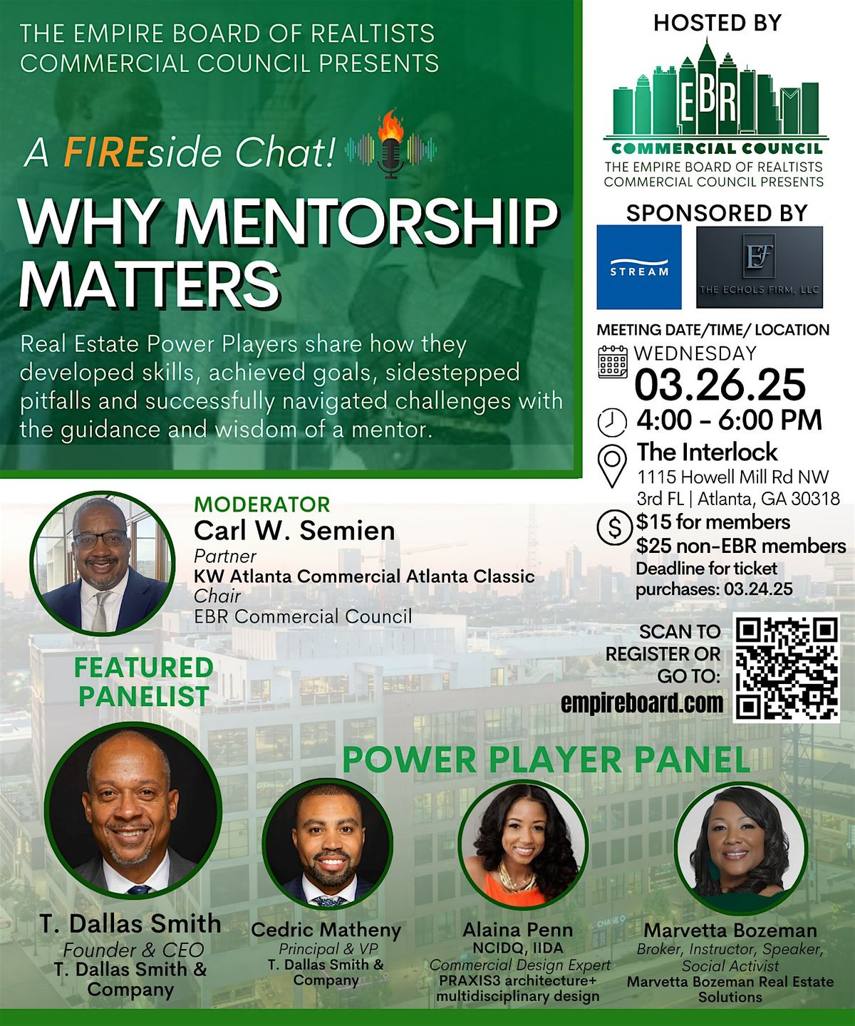 Fireside Chat - Why Mentorship Matters - Atlanta