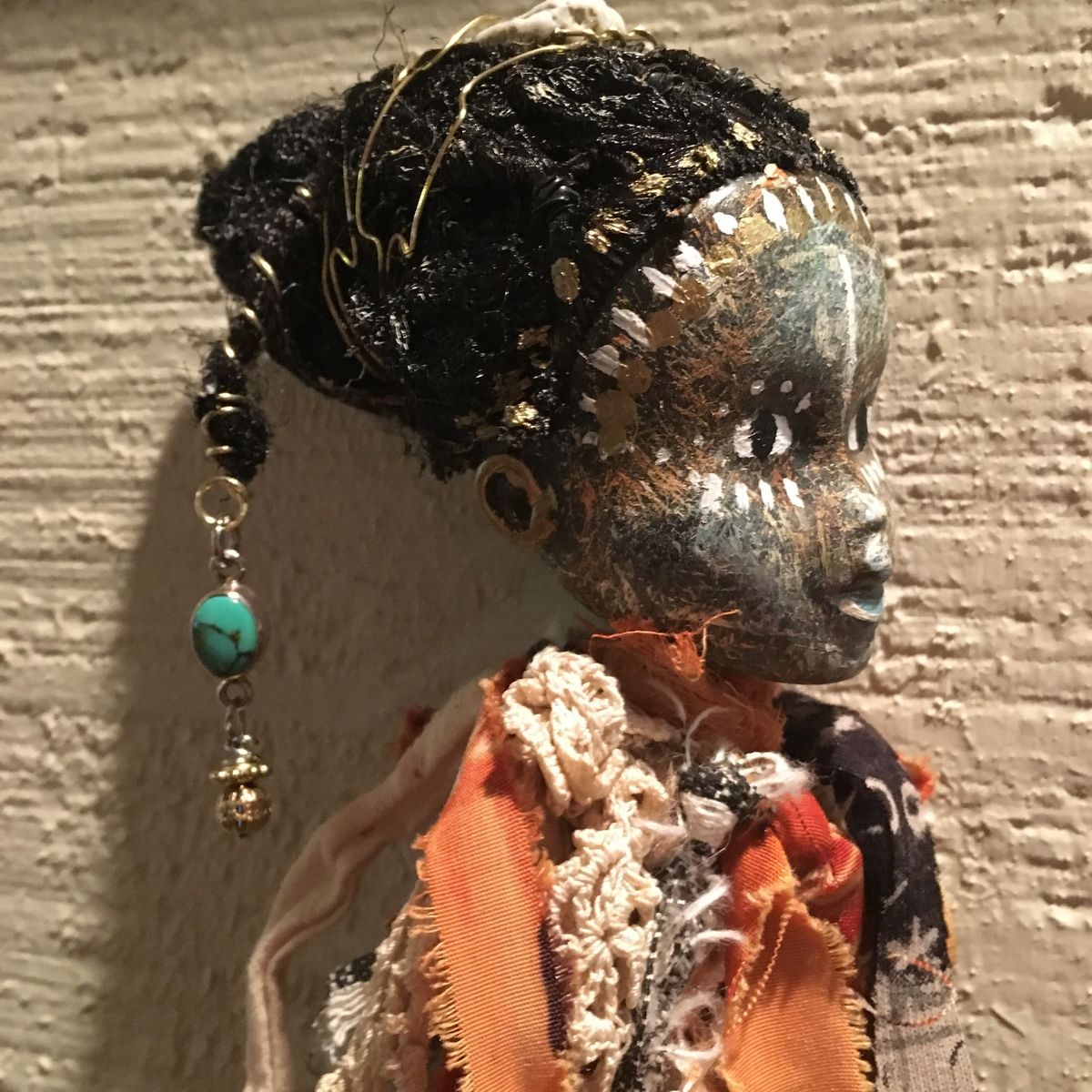 Good JuJu Wands:  Mixed Media Assemblage