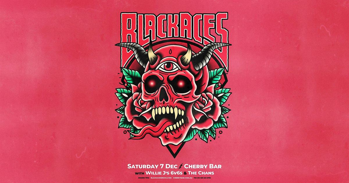 Black Aces live at Cherry Bar, SAT Dec 7th