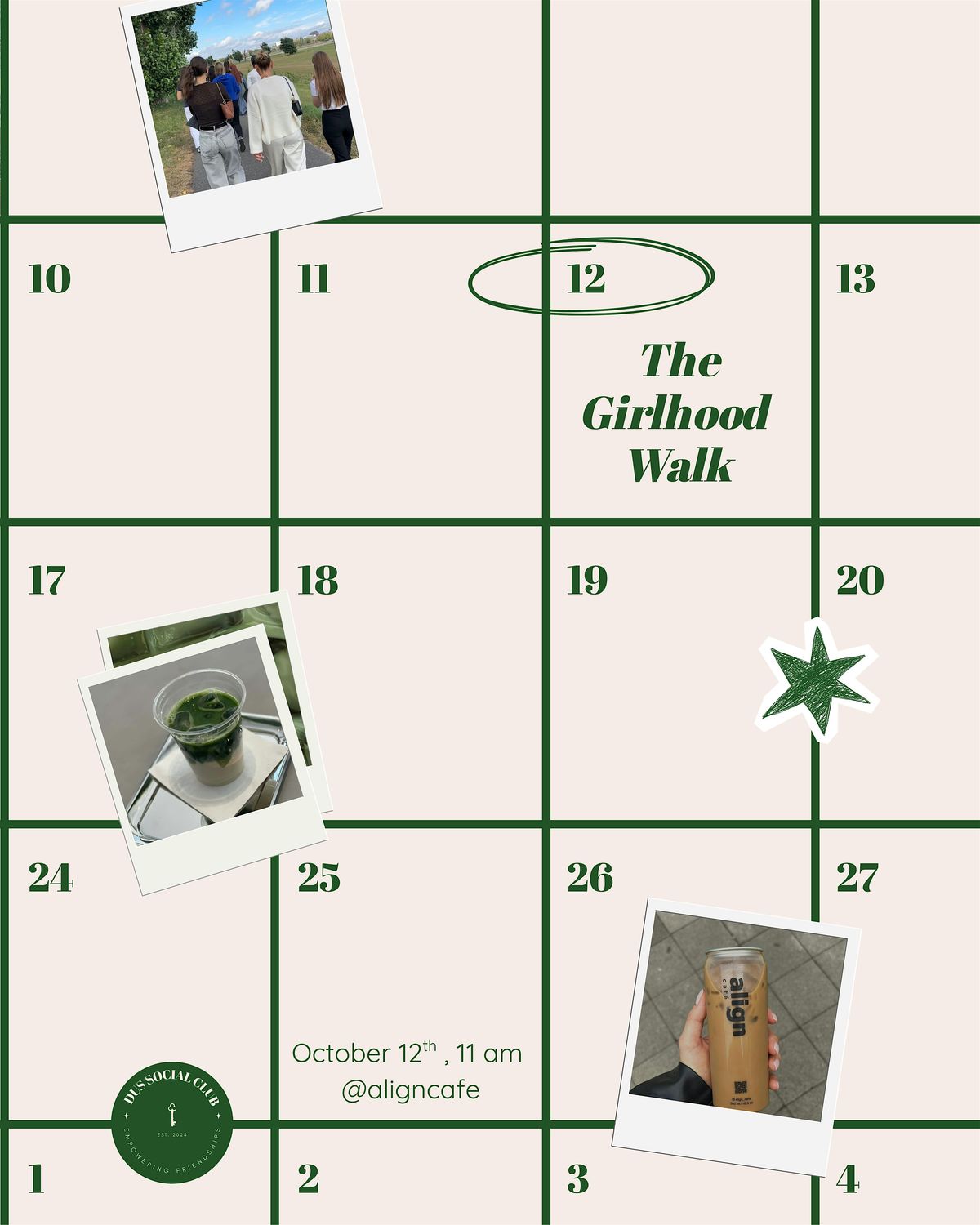 The Girlhood Walk x Align Caf\u00e9