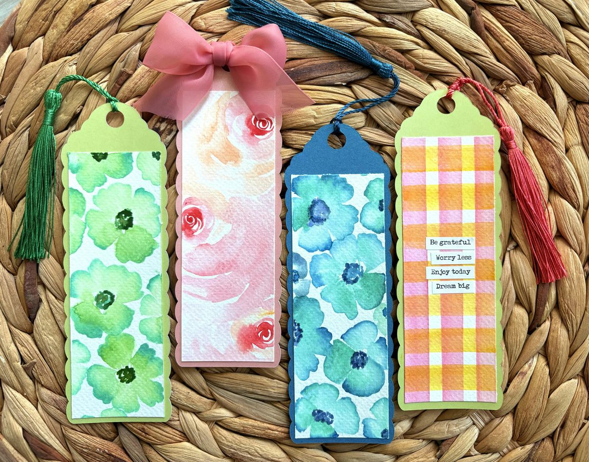 Watercolor Bookmark Workshop