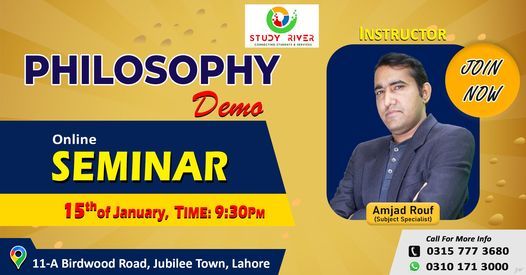 Philosophy Online Demo Class | CSS-2022 | CSS-2023 | PMS-2022 | Sir ...
