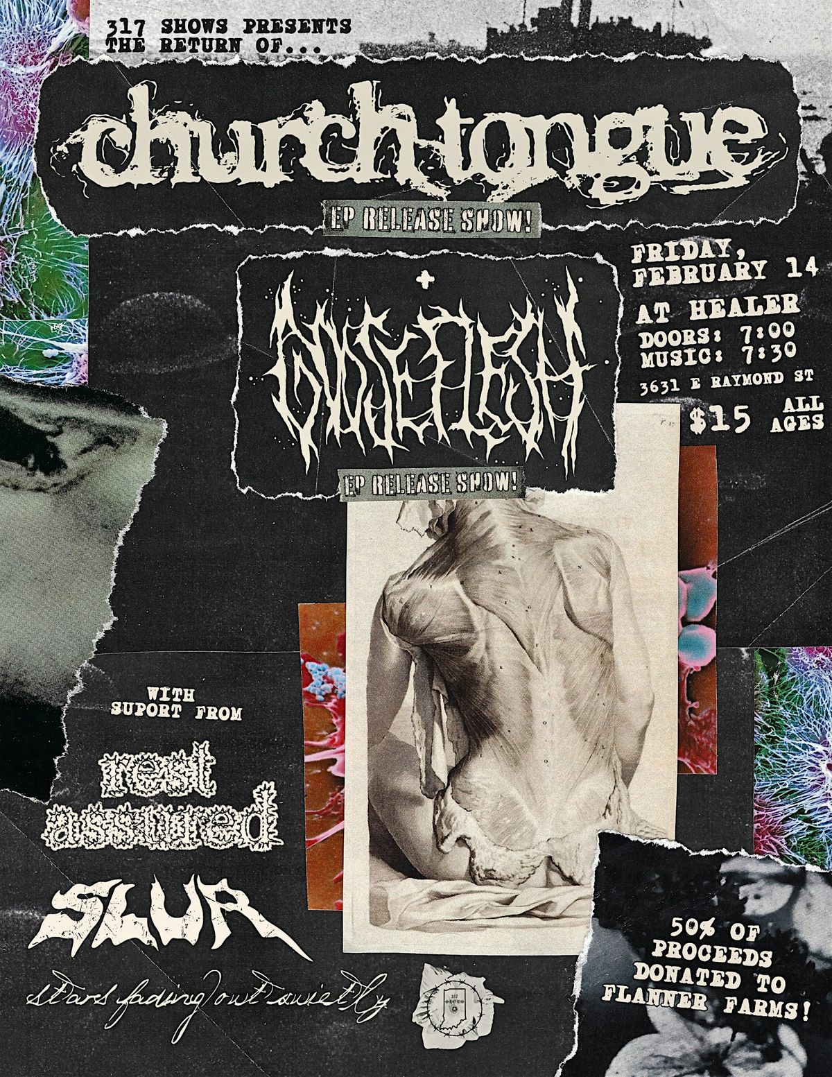 CHURCH TONGUE + GOOSE FLESH EP RELEASE SHOW