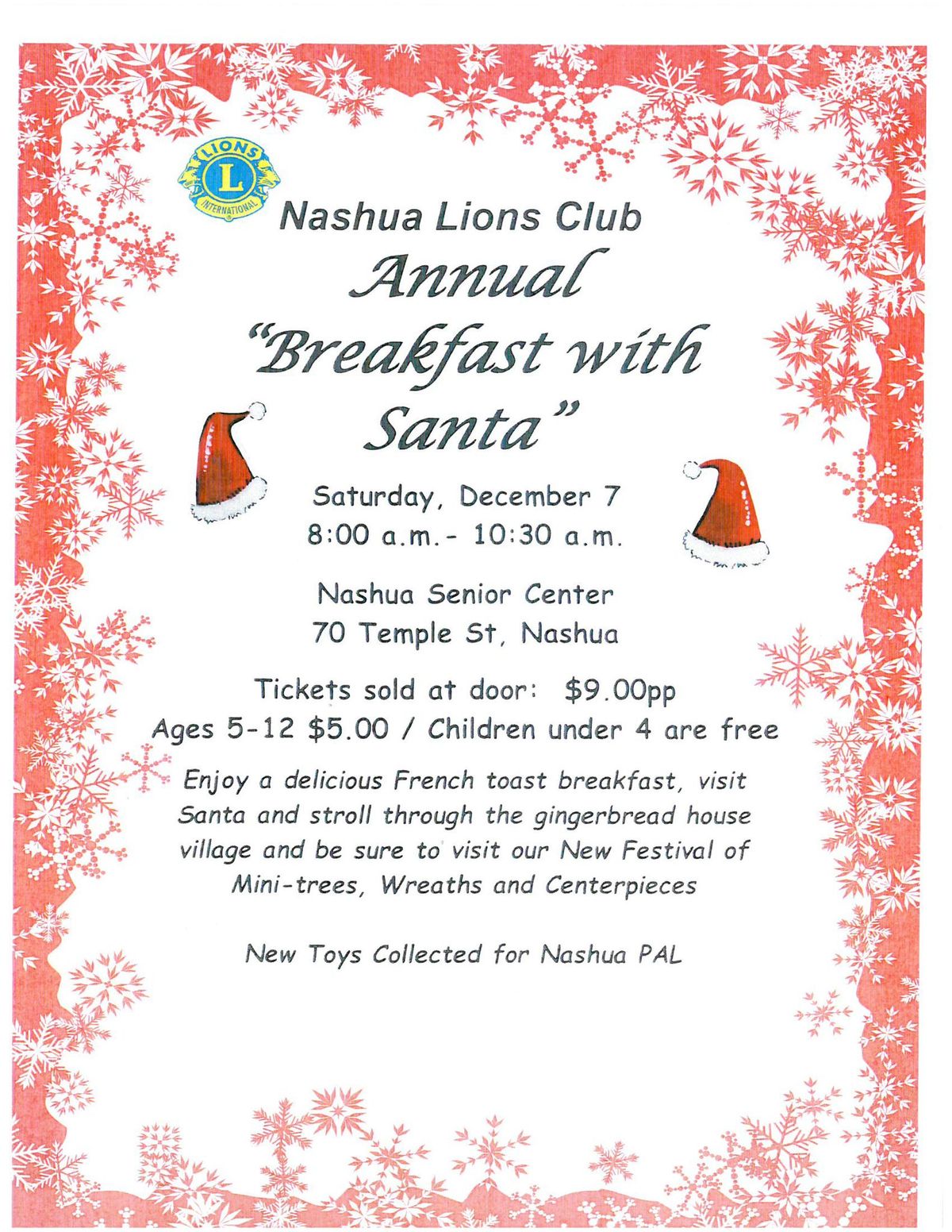 Breakfast with Santa