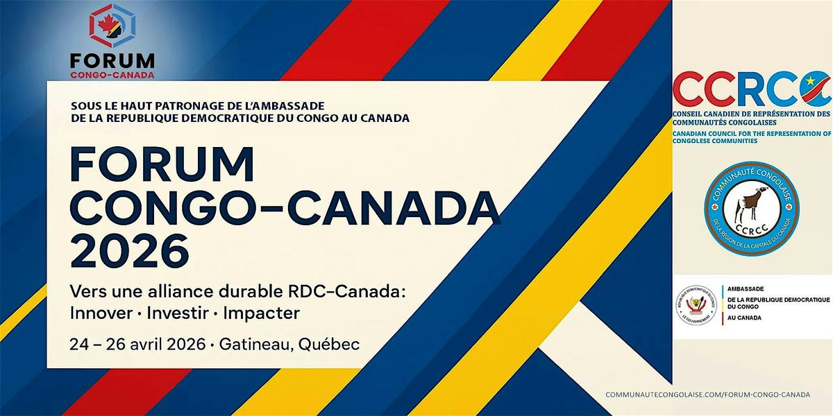 FORUM CONGO CANADA 2026