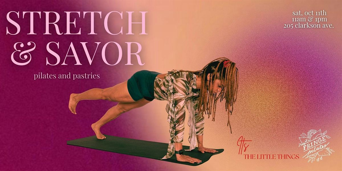 Stretch & Savor: Pilates and Pastries