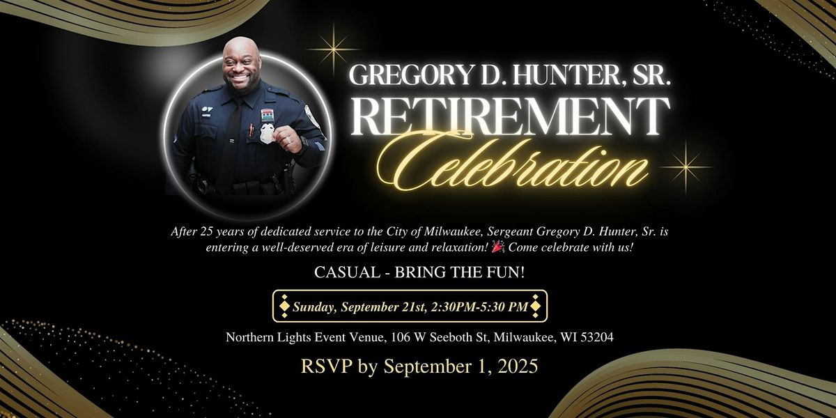 Greg's Retirement Celebration