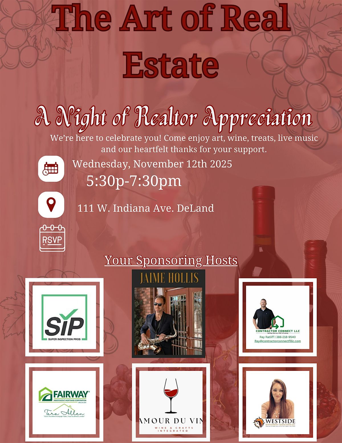 The Art of Real Estate | Realtor Appreciation Night November