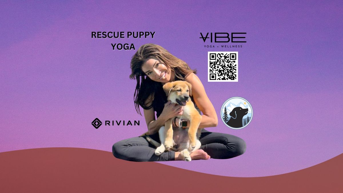 Rescue Puppy Yoga Hosted by Rivian