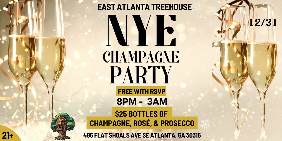 New Years Eve Champagne Party ($25 BOTTLES OF CHAMPAGNE, ROS\u00c9, & PROSECCO)