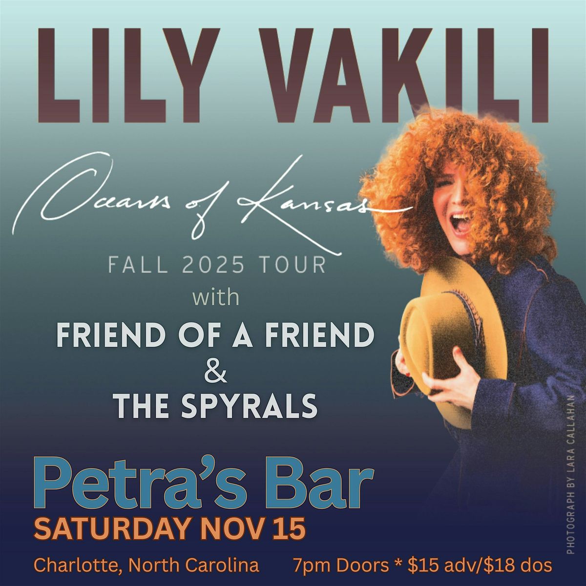 Lily Vakili | The Spyrals | Friend of a Friend