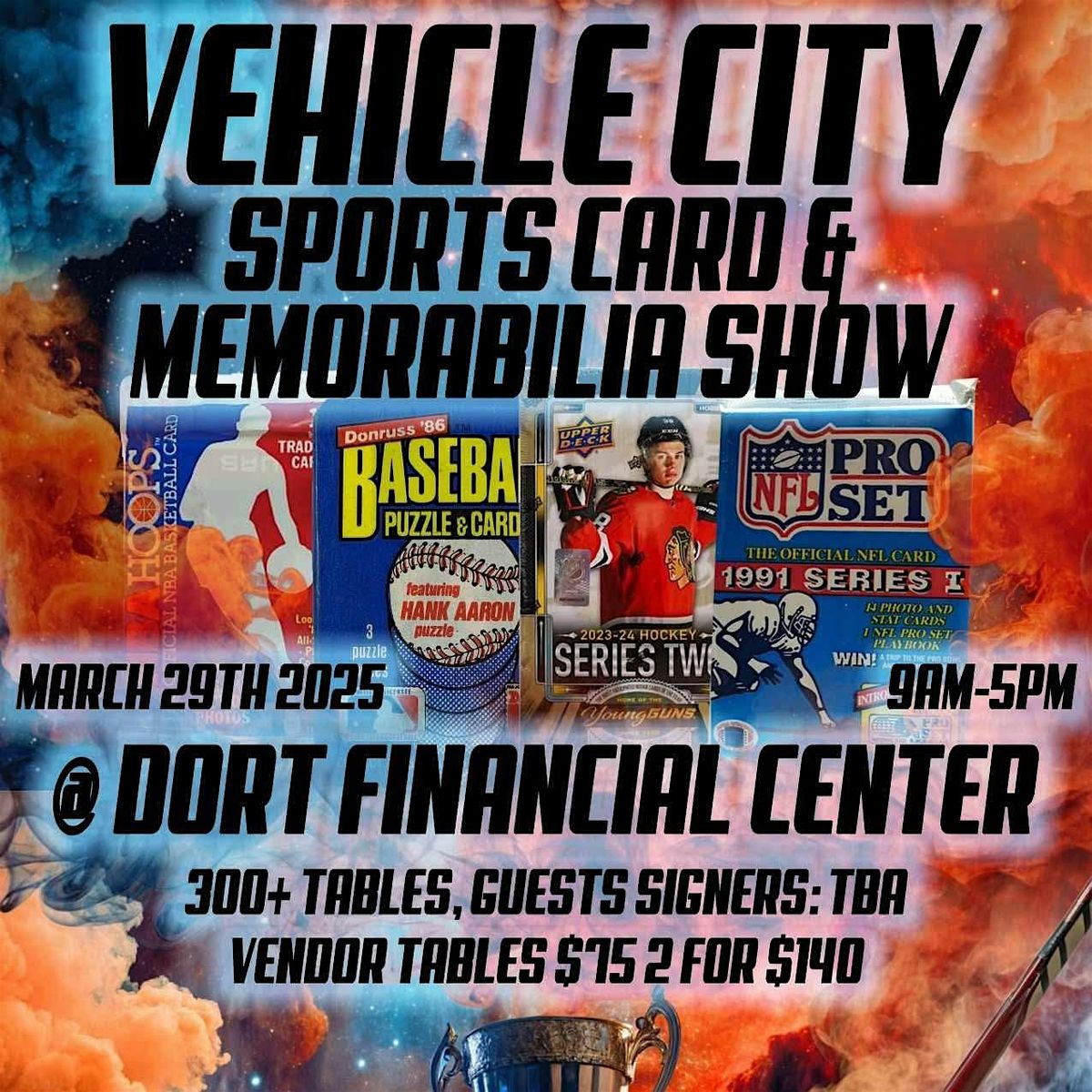 Vehicle City Sports Card and Memorabilia Convention | Flint, MI