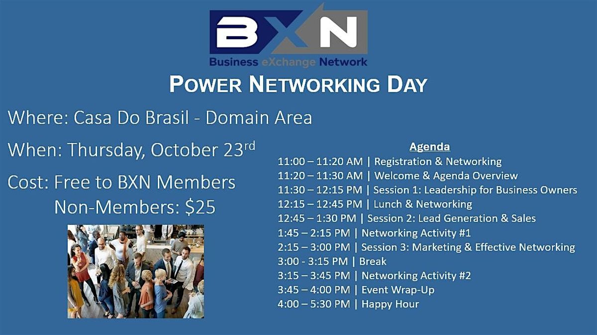BXN Power Networking Day