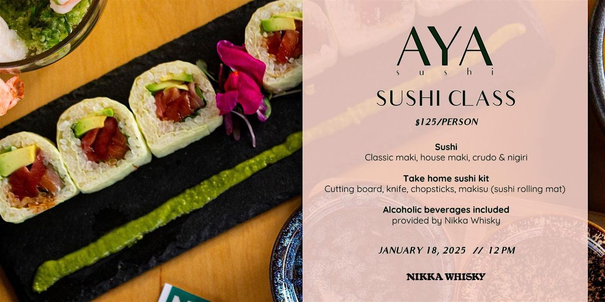 Aya Sushi Class