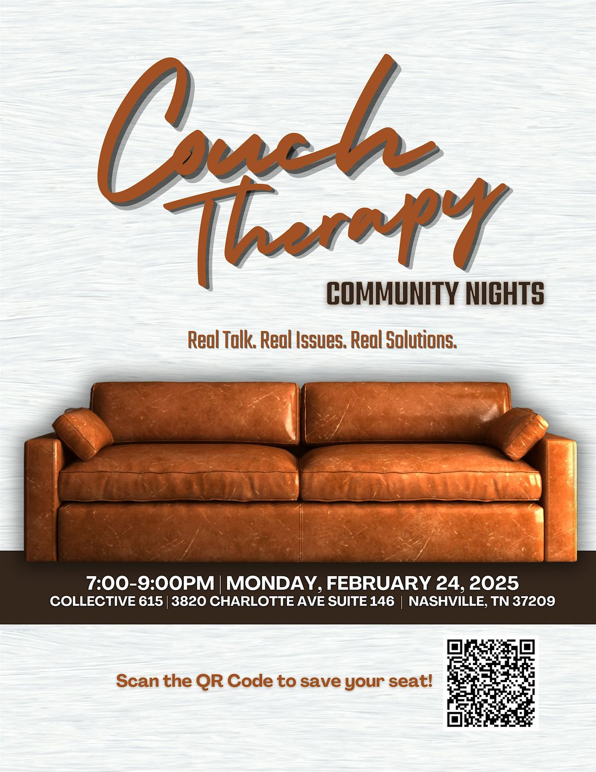 Couch Therapy Community Nights- February Edition