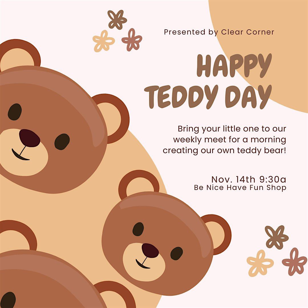 Make Your Own Teddy with the Clear Corner!