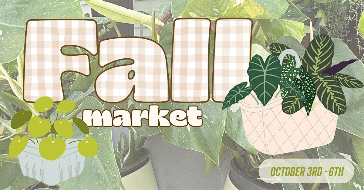 Fall Market at PlantHouse