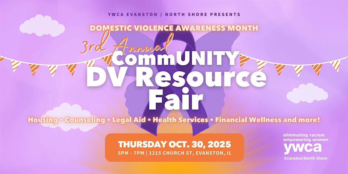 3rd Annual YWCA Domestic Violence Awareness Month CommUNITY Resource Fair