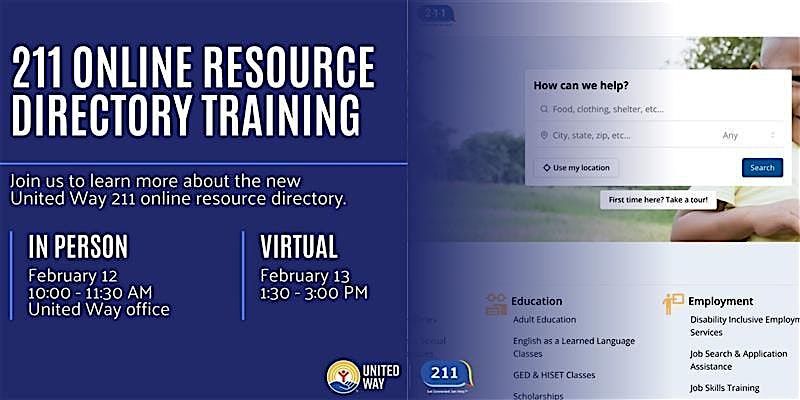 211 Online Resource Directory Training