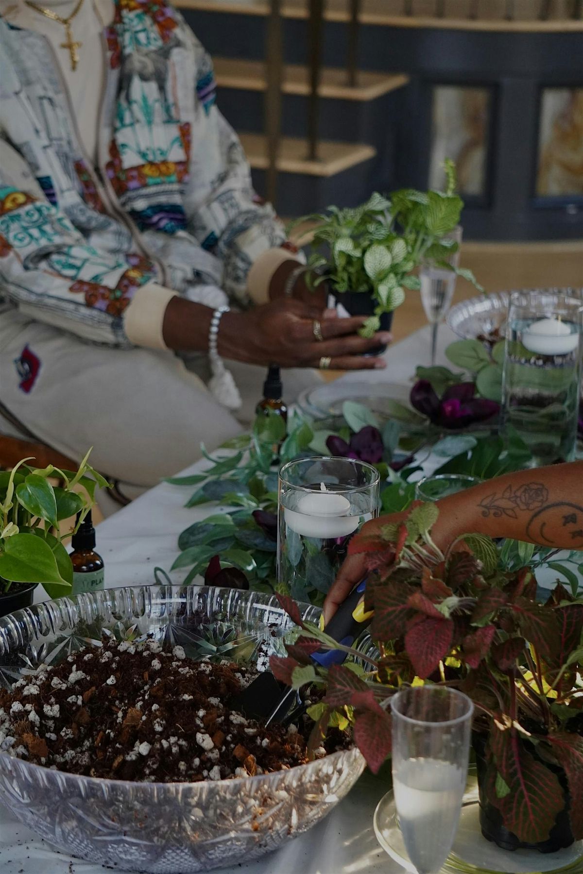 Growin\u2019 & Glowin\u2019 A Rooftop Repotting Class