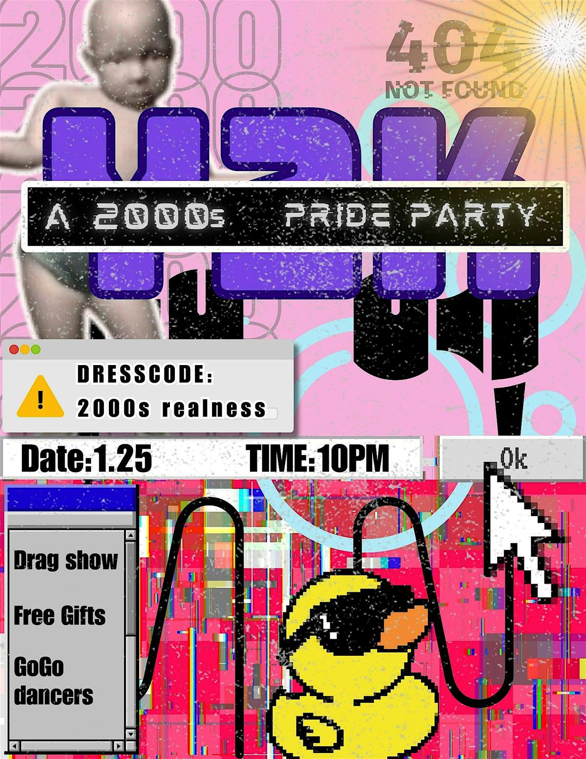 Y2K PARTY (A 2000s Pride Party)