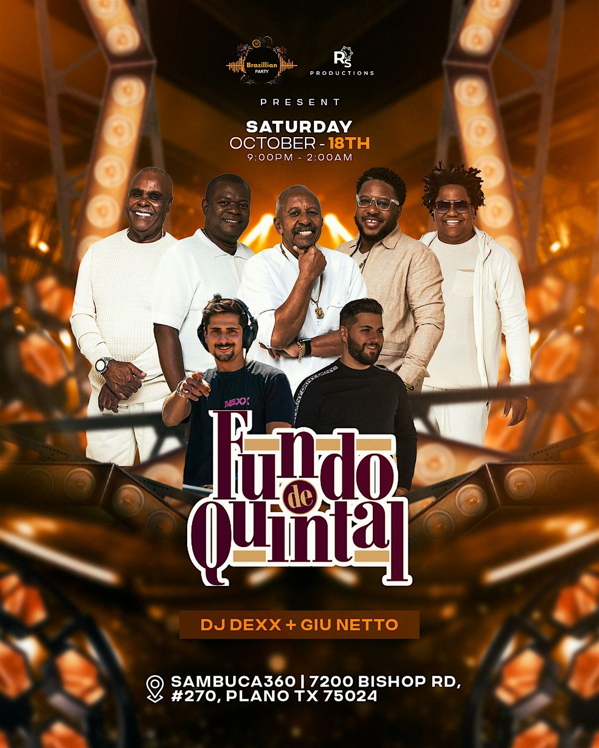 Brazillian Party - Fundo de Quintal - Samba Concert