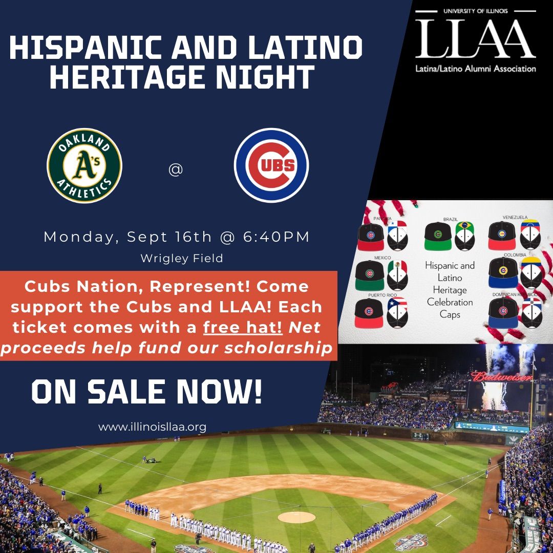 2024 LLAA Cubs Hispanic & Latino Heritage Night