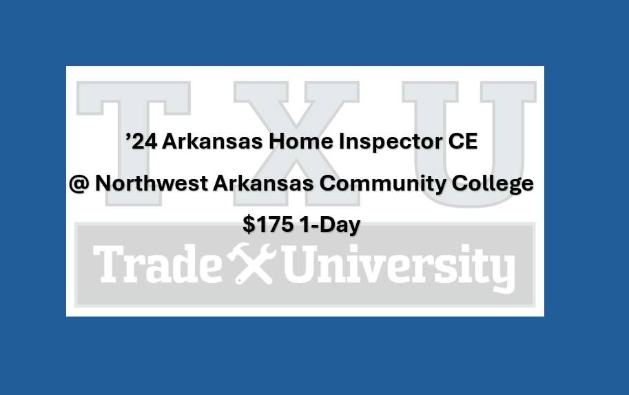 2024 Home Inspector Continuing Education Workshop