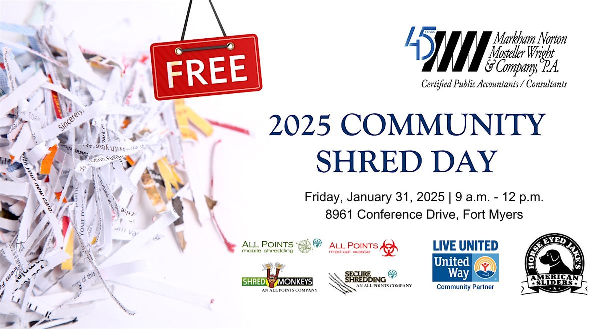 Community Shred Day