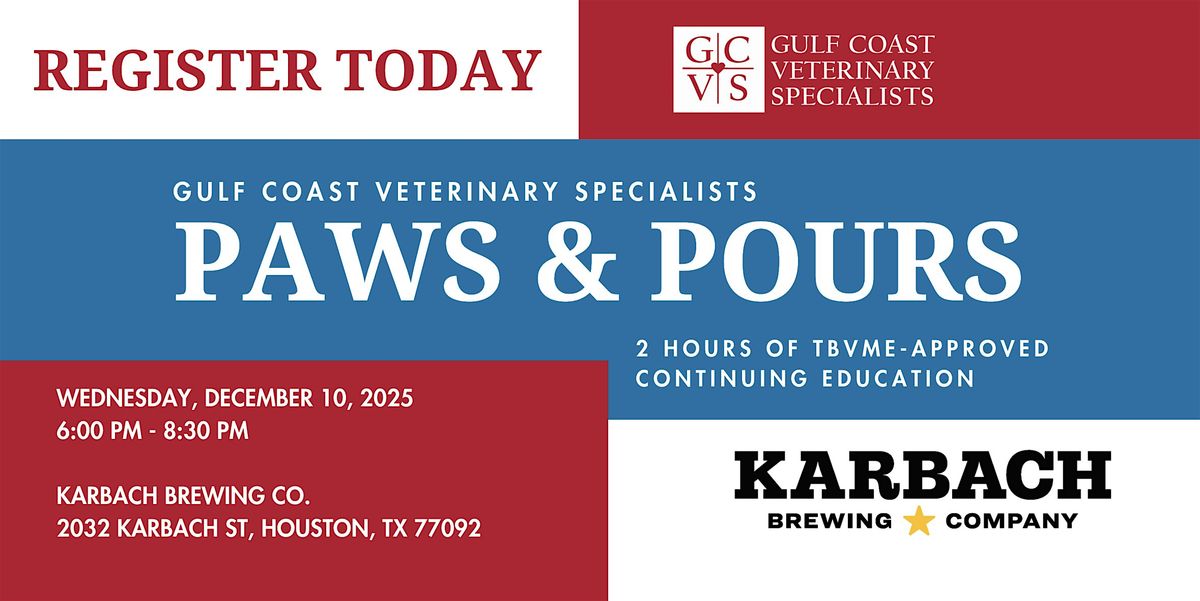 Paws & Pours