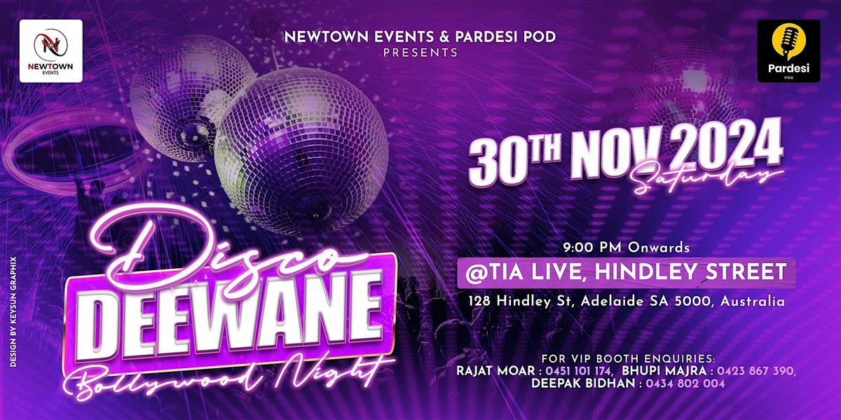 Disco Deewane Bollywood Night