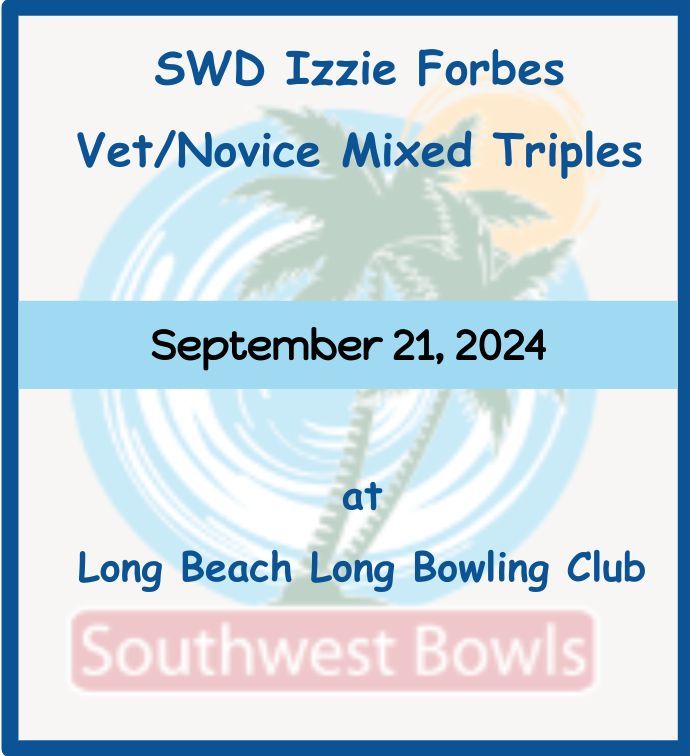 Izzie Forbes Vet\/Novice Mixed Triples