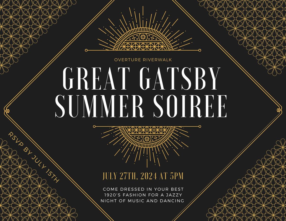 Great Gatsby Summer Soiree