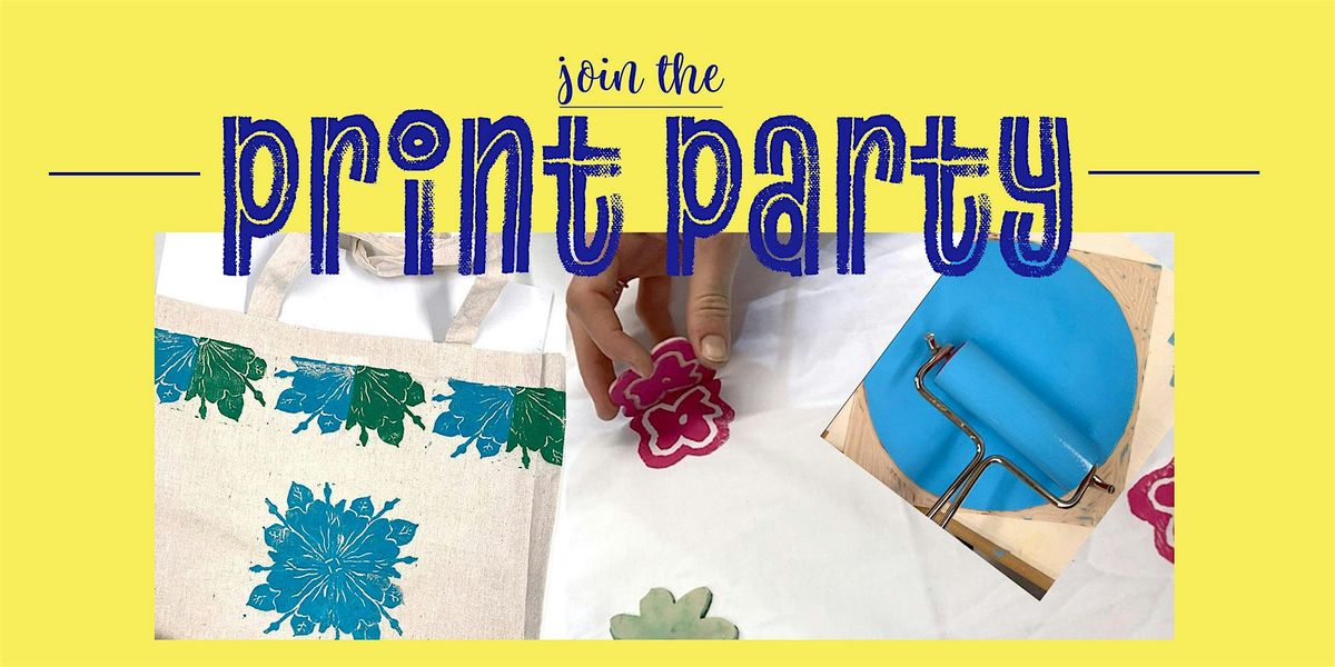 Printing & Fashion: Linocut for Textile Artistry