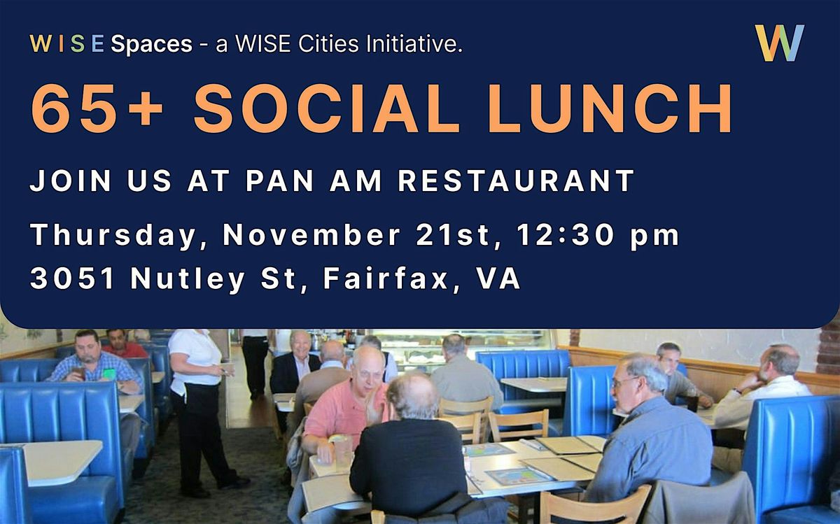 Local 65+ Social Lunch