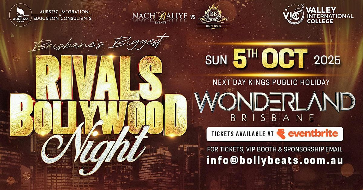 Brisbane's Rivals Bollywood Night