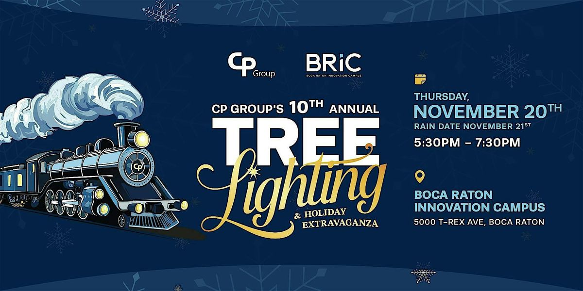 All Aboard for the 10th Annual CP Group Tree Lighting