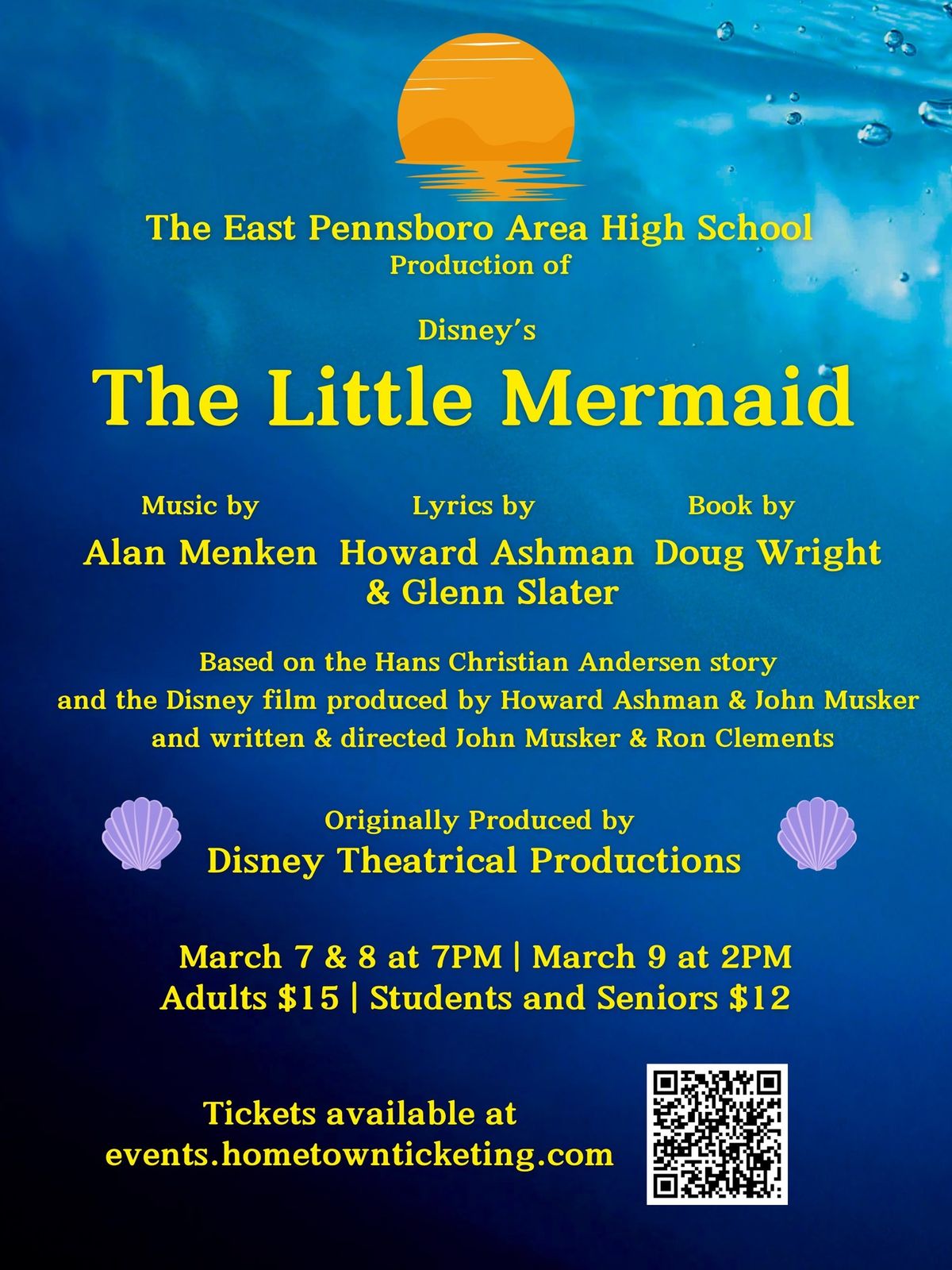 EPAHS presents Disney\u2019s The Little Mermaid