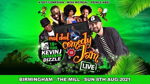 Birmingham - Real Deal Comedy Jam SummerFest 2021