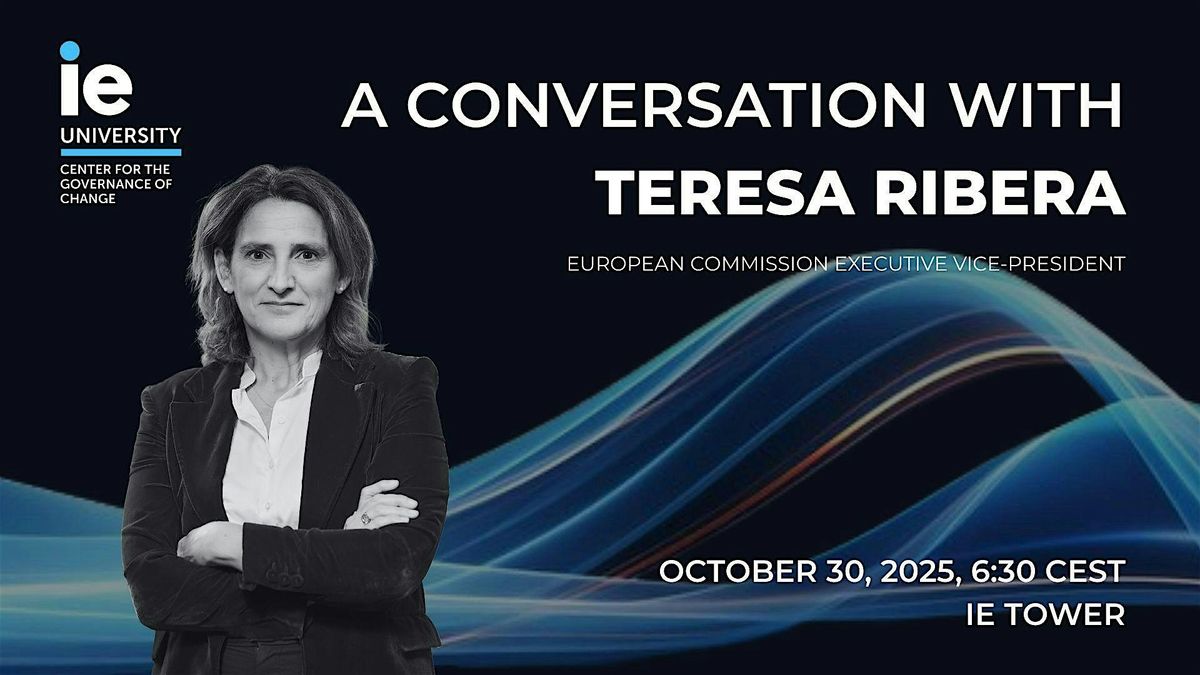 A Conversation with Teresa Ribera