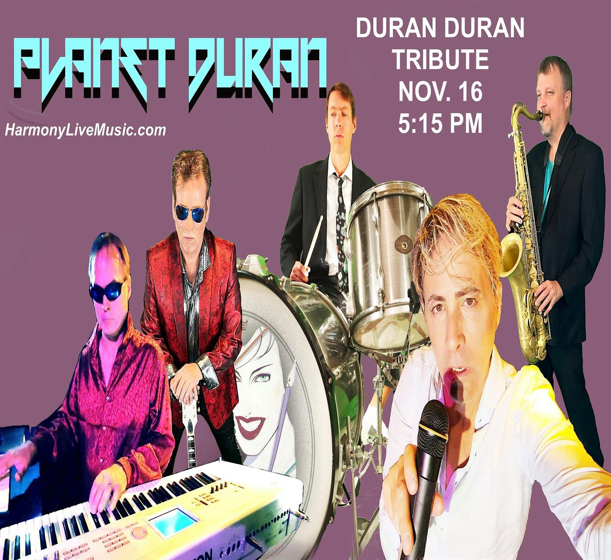 BACK TO THE 80'S Date Nite w\/ DURAN DURAN TRIBUTE BAND: Special Deal