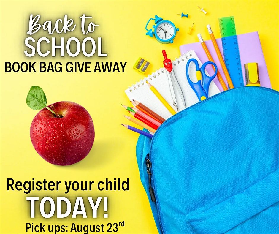 Book Bag Give Away